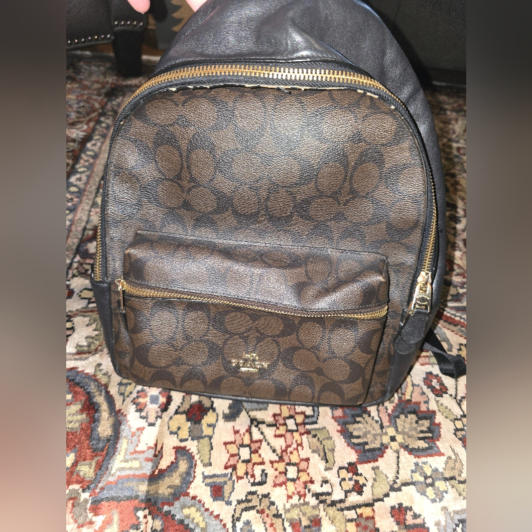 Coach Medium Charlie Signature C Backpack